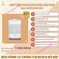 Máy tiệt trùng sấy khô hơi nước tự động Moaz Bebe MB-101 MB101 / FB4906SL Fatz Fatzbaby / Nhiệt kế đo nhiệt độ sữa MB020