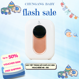 Máy tiệt trùng sấy khô UVC Mini Moaz BéBé MB050 (MB-050)