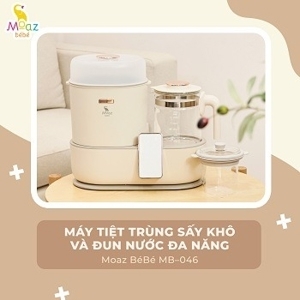Máy tiệt trùng sấy khô và đun nước Moaz BéBé MB046 (MB-046)