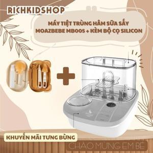 Máy tiệt trùng sấy khô và hâm sữa Moaz Bebe MB-005