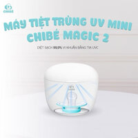Máy tiệt trùng ti giả / Núm ti tia UVC CHIBÉ MAGIC 2 CB014 - Khoang chứa rộng, có chức năng bảo quản 24 giờ