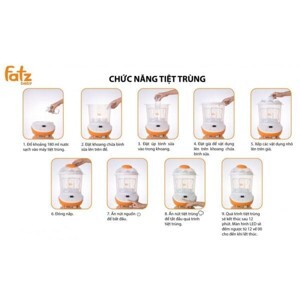 Máy tiệt trùng và sấy khô Fatzbaby FB4908SL