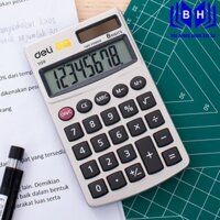 Máy Tính 8 Số 1120 Deli Giá Rẻ Siêu Bền Phù Hợp Với Mọi Đối Tượng Cần Tính Toán Kể Cả Những Người Có Thị Lực Kém