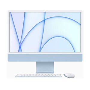 Máy tính All in One Apple iMac 24inch M1 MJV93SA/A - Apple M1, 8 GB RAM, SSD 256 GB, VGA 7-core GPU, 24 inch