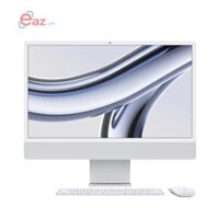 Máy tính All in One Apple iMac 24 inch M3 (MQRJ3SA/A) | Apple M3 8 Core | GPU 10 Core | 8GB | 256GB | Silver | 0624