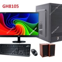Máy tính bàn Core i3-4130 Mainboard H81 Ram 4G Bus 1600 DDR3 VGA 4600 HDD 500Gb LCD AOC/HP/Philip 19 (Mới) - GH8105