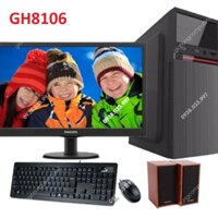Máy tính bàn Core i3-4170 Mainboard H81 Ram 4G Bus 1600 DDR3 VGA 4600 HDD 500Gb LCD AOC/HP/Philip 19 (Mới) - GH8106