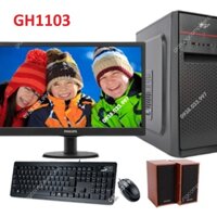 Máy tính bàn Intel G4400 3.3 Socket 1151V1 Main H110 1151 VGA Intel 510 Ram DDR4 4Gb HDD 500Gb 19'' (Mới) - GH1103