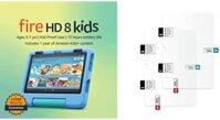 Máy tính bảng Amazon Fire 8 Kids, màn hình 8 inch 64GB (màu xanh lam) + 2 miếng dán màn hình bảo vệ
