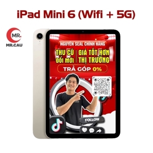 Máy tính bảng iPad mini 6 4G - 64GB, Wifi + 4G, 8.3 inch