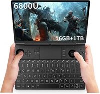 Máy tính bảng cầm tay mini GPD Win Max 2 (AMD Ryzen 7 6800U-16GB+1TB) với Win 11 PC, màn hình cảm ứng 10,1 inch, dành cho chơi game và sử dụng xách tay. Bộ nhớ lưu trữ SSD M.2 dung lượng 1TB được tích hợp sẵn.