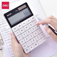 Máy tính bảng Deli màu sắc văn phòng kinh doanh thời trang unisex máy tính sinh viên thi nút tắt năng lượng mặt trời