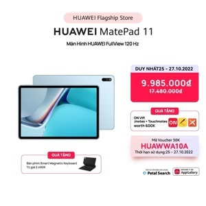 Máy tính bảng Huawei MatePad 11 - 11inch, 6GB/64GB