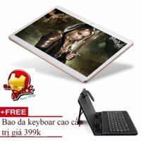 Máy tính bảng lai laptop 10.1 inch chip MTK 6852 độ phân giải 2K + tặng bao da kiêm bàn phím - HanruiOffical