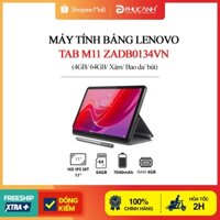 Máy tính bảng Lenovo Tab M11 ZADB0134VN (4GB/ 64GB/ Xám/ Bao da/ bút)