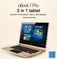 Máy tính bảng Onda Obook 11 Pro Windows 10 Home Intel Kaby Lake Core M3-7Y30 kèm bàn phím nhôm