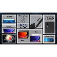 Máy tính bảng Samsung Galaxy Tab S9 5G 128GB