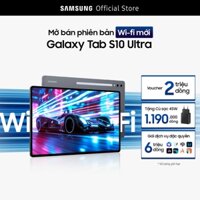 Máy tính bảng Samsung Galaxy Tab S10 Ultra Wifi, Galaxy AI, mỏng nhẹ nhất, trợ lý note, S Pen đa nhiệm