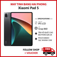 Máy tính bảng Xiaomi Mi Pad 5 rom quốc tế  RAM 6/256GB chip Snapdragon 860 màn 11'' phân giải 2K, hỗ trợ sạc nhanh 33W