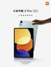 Máy tính bảng xiaomi mi pad 5 pro 12.4  tiếng việt 6/128 gb { brand new }