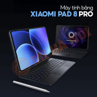 Máy tính bảng Xiaomi Pad 8 Pro – Màn hình LCD 3.2K 144Hz, pin 9200mAh, chip Snapdragon 8 Elite