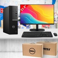 Máy tính bộ Dell Optiplex 7080 SFF i5 10500 RAM 8GB | MSI PRO MP245V 23.8 inch FHD VA 100Hz