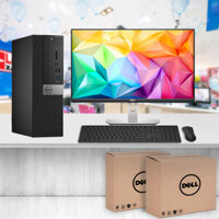 Máy tính bộ Dell Optiplex 3050|5050|7050 SFF i5 7500 RAM 8GB | Dell S2421HN 23.8 inch FHD IPS 75Hz