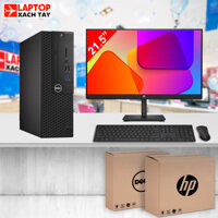 Máy tính bộ Dell Optiplex 3050|5050|7050 SFF i3 6100 RAM 8GB | HP V22i G5 21.5 inch FHD IPS 75Hz