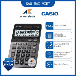 Máy tính bỏ túi Casio JS-20B