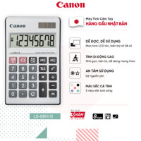 Máy Tính Cầm Tay Canon Nhật Bản | Siêu Bền | Thiết Kế Nhỏ Gọn Tiện Lợi | Phù Hợp Cho Học Sinh Cấp 1,2 | LS-88Hi III |