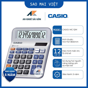 Máy tính cầm tay Casio MC-12M