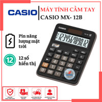 Máy tính cầm tay Casio MX-12B chính hãng - 12 số hiển thị, Thao tác tính đơn giản - Bảo hành 12 tháng