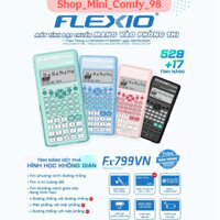 Máy Tính Cầm Tay Flexio Fx799VN Thiên Long - Máy tính bỏ túi chính hãng cho học sinh, sinh viên