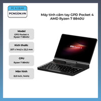 Máy tính cầm tay GPD Pocket 4 AMD Ryzen 7 8840U