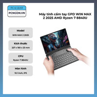 Máy tính cầm tay GPD WIN MAX 2 2025 AMD Ryzen 7 8840U