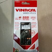 Máy tính cầm tay học sinh VINACAL 680EX PLUS ( có bảo hành )