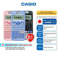 Máy tính Casio 580, máy tính học sinh FX 580VN X chính hãng dành cho học sinh, bảo hành 7 năm