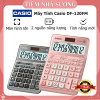 Máy Tính Casio DF-120FM, Màn Hình Lớn Dễ Nhìn, Tính Nhanh Thuế, Chiết Khấu, Thông Dụng Cho Kế Toán, Văn Phòng