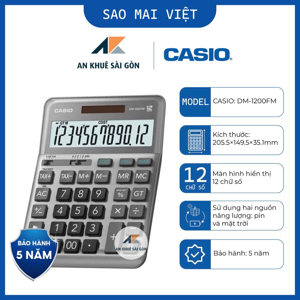 Máy tính Casio DM-1200FM