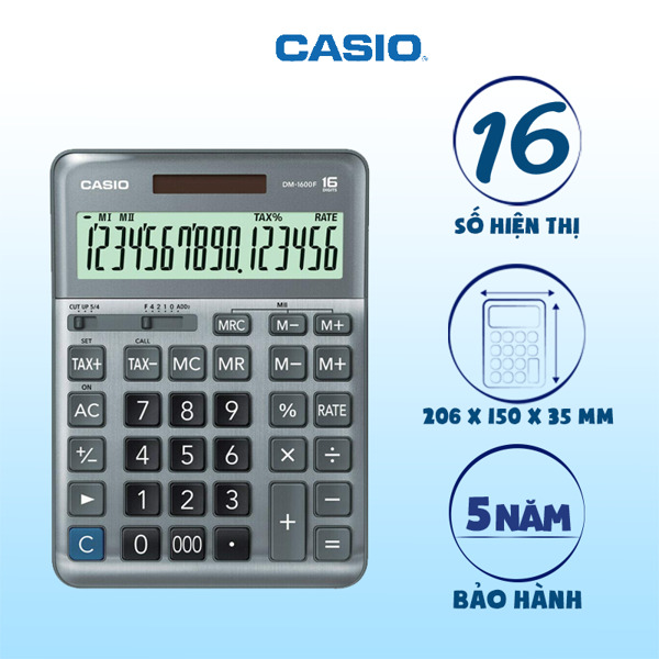 Máy tính Casio DM-1600F