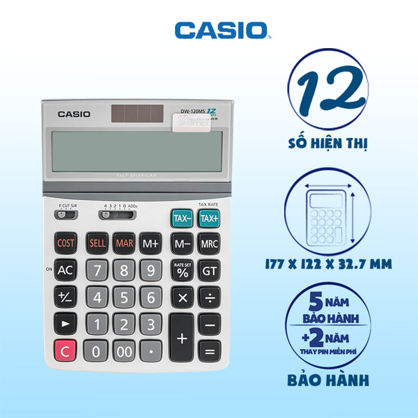 Máy tính Casio DW120MS (DW-120MS)