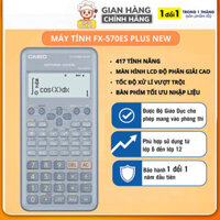 Máy tính Casio FX 570ES PLUS NEW ( Màu Xanh) Độ Chính Xác Cao - Máy Tính Giá Rẻ - Hàng Thái Bảo Hành 24 Tháng (APS)