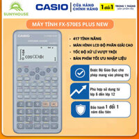 Máy tính Casio FX 570ES PLUS NEW ( Màu Xanh) Độ Chính Xác Cao - Máy Tính Giá Rẻ - Hàng Thái Bảo Hành 24 Tháng (APS)