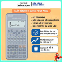 Máy tính Casio FX 570ES PLUS NEW ( Màu Xanh) Độ Chính Xác Cao - Máy Tính Giá Rẻ - Hàng Thái Bảo Hành 24 Tháng (APS)