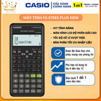 Máy tính Casio FX 570ES PLUS NEW ( Màu Đen) Độ Chính Xác Cao - Máy Tính Giá Rẻ - Hàng Thái Bảo Hành 24 Tháng (APS)