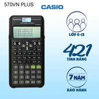 Máy tính Casio FX-570VN Plus New (2nd Edition) dành cho học sinh cấp 2 và cấp 3 chuyên dụng phòng thi và thi đại học BH uy tín 7 năm 1 đổi 1.