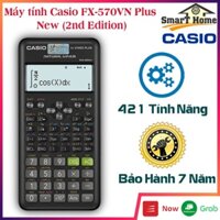 Máy tính CASIO FX-570VN Plus New (2nd Edition) - Máy tính cầm tay CASIO chính hãng 421 tính năng chuyên dụng phòng thi