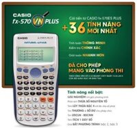 Máy tính Casio Fx 570VNX hàng Thái lan Máy Tính Cầm Tay , Máy tính cho kết quả nhanh chóng chính xác , tuyệt đối. Máy Tính Cho Học Sinh Cấp 2, Cấp 3, kế toán , sinh viên đại học