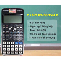 Máy Tính Casio FX-580VN X Dành Cho Học Sinh Cấp 2 Cấp 3 .Máy Tính Casio FX 580VN X . Màn hình LCD Độ Phân Giải Cao Nâng