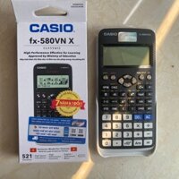 Máy tính casio FX-580VN X dành cho học sinh cấp 3, máy bảo hành 7 năm